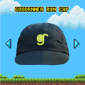 GoodRunner Supplex Cap : Black